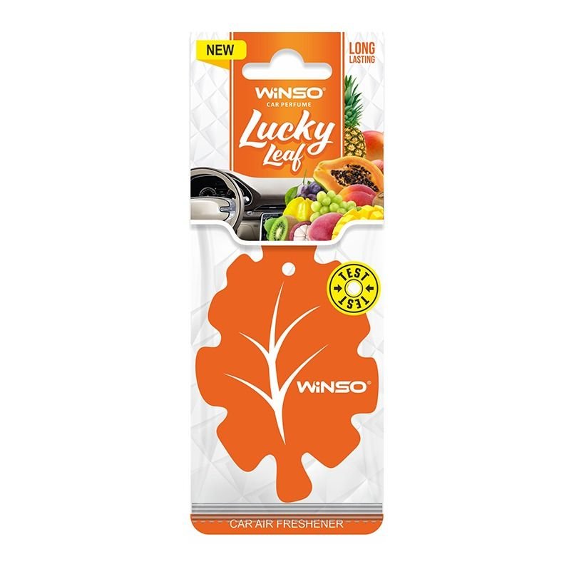 Ароматизатор WINSO Lucky Leaf Tutti Frutti (537960)