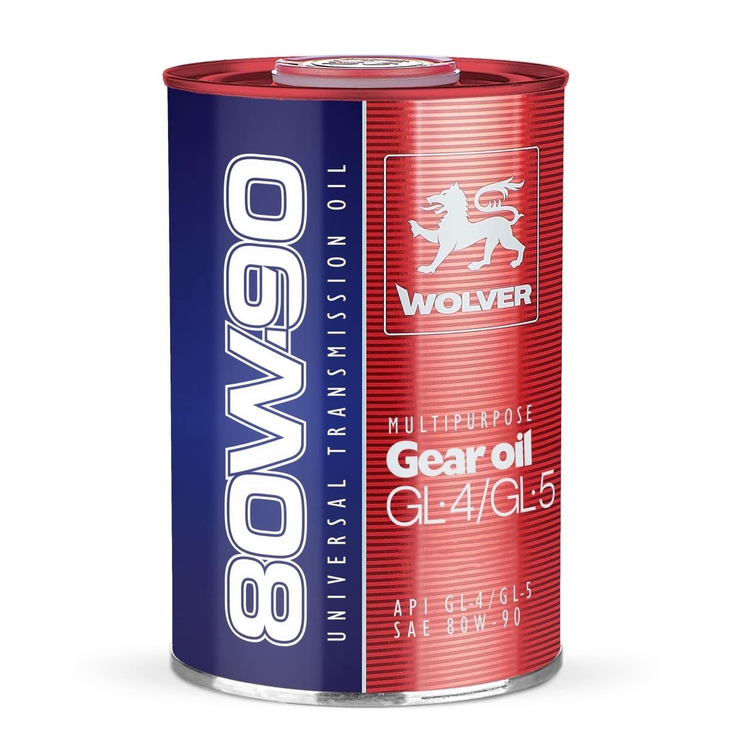 Трансмісійна олива WOLVER Multigrade Hypoid Gear Oil GL-5 80W-90 1L