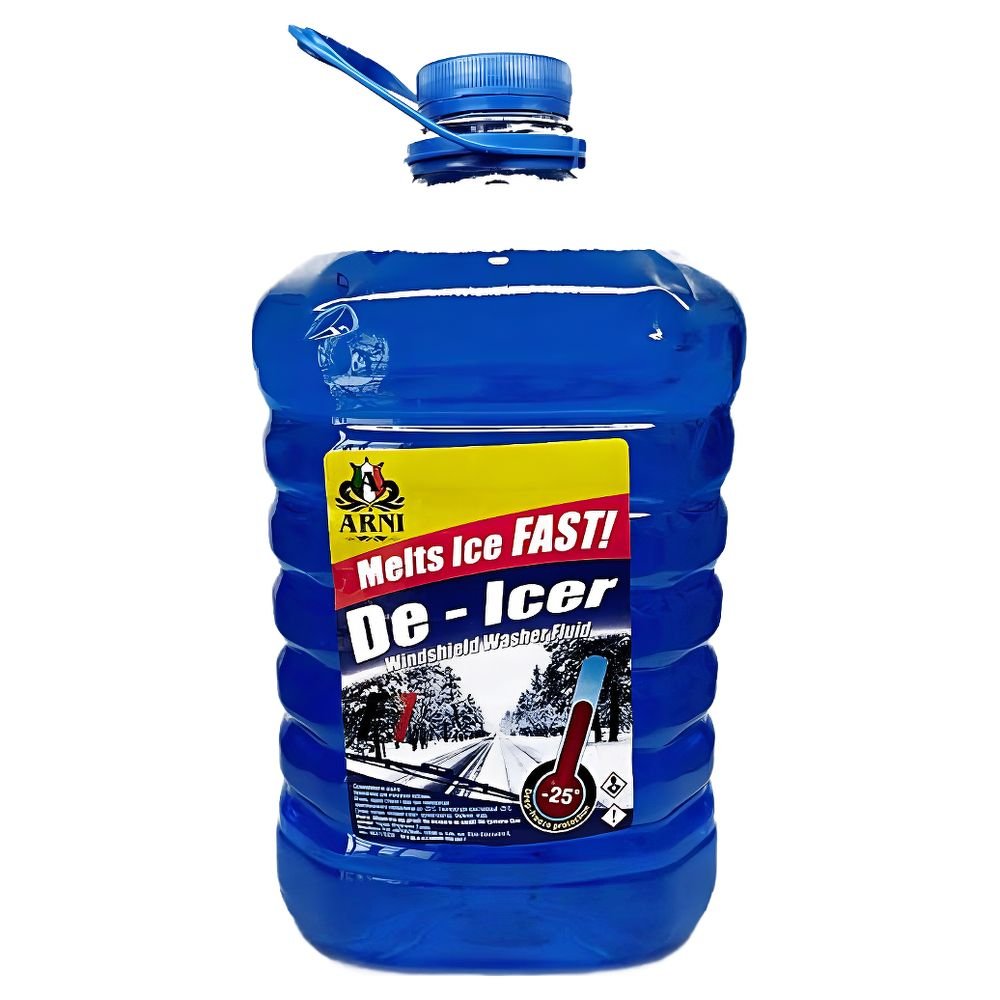 Омивач скла зимовий ARNI De-Icer -25 градуса, голубий 5L