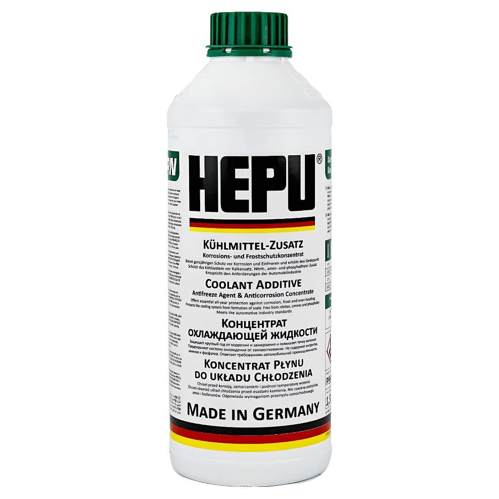 Антифриз HEPU концентрат G11 Зелений 1.5L (P999-GRN)