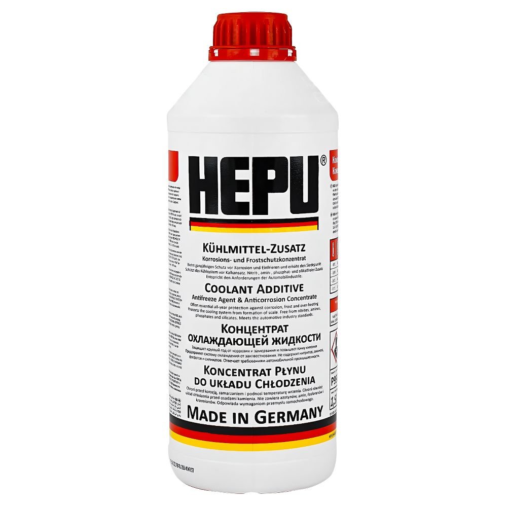 Антифриз HEPU концентрат G12 Червоний 1.5L (P999 G12)