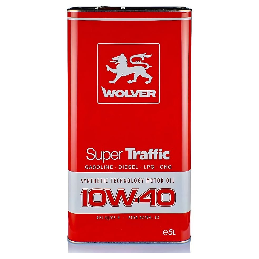 Моторна Олива WOLVER Super Traffic 10W-40 5L