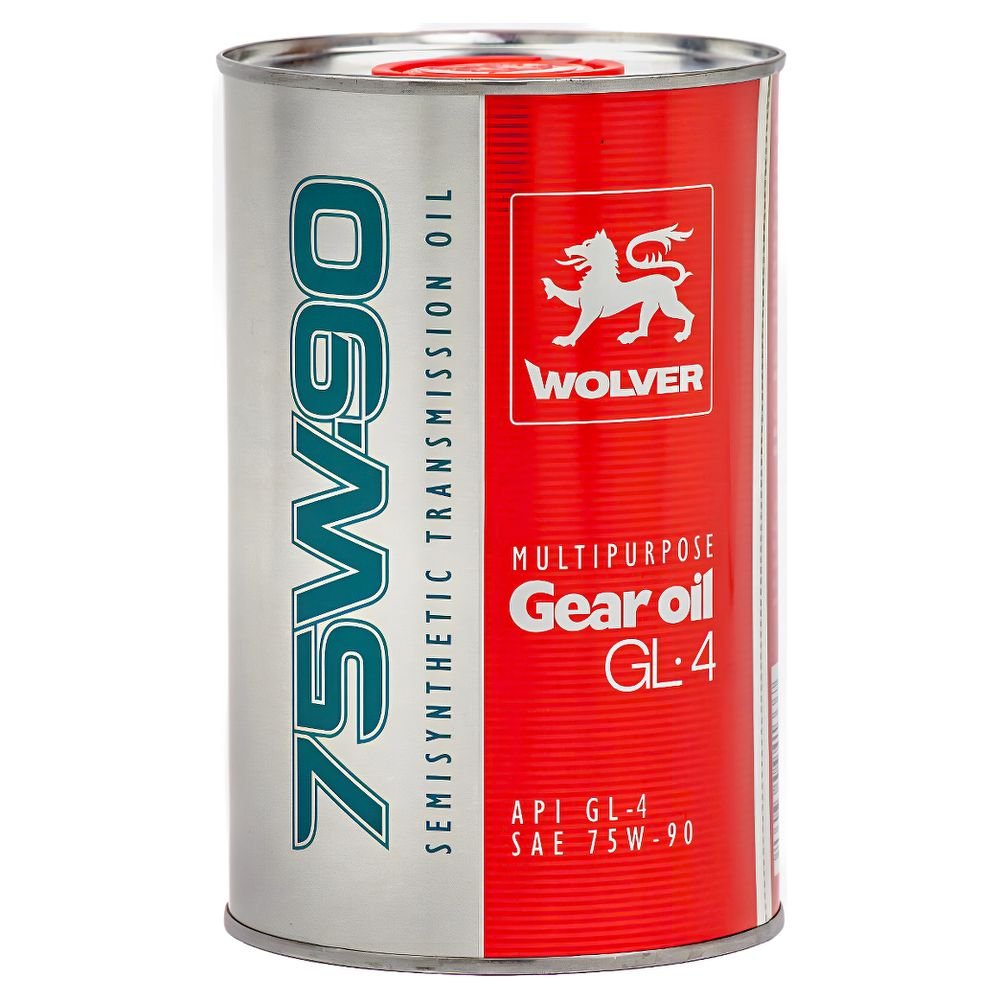 Трансмісійна олива WOLVER Multipurpose Gear Oil GL-4 75W-90 1L