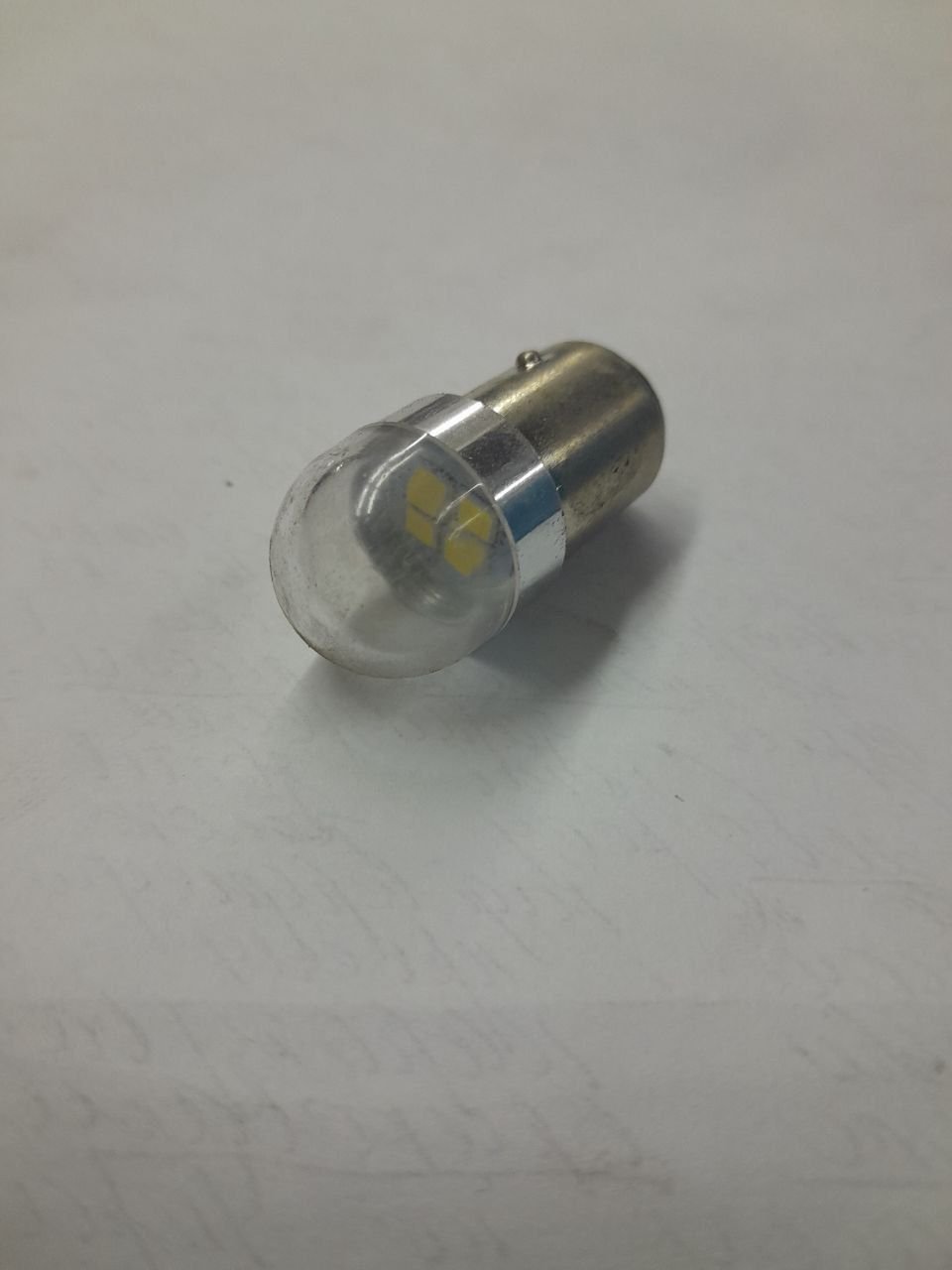 Лампа світлодіодна P21W (1156) 4SMD безпол. проз. 12V/24V білий