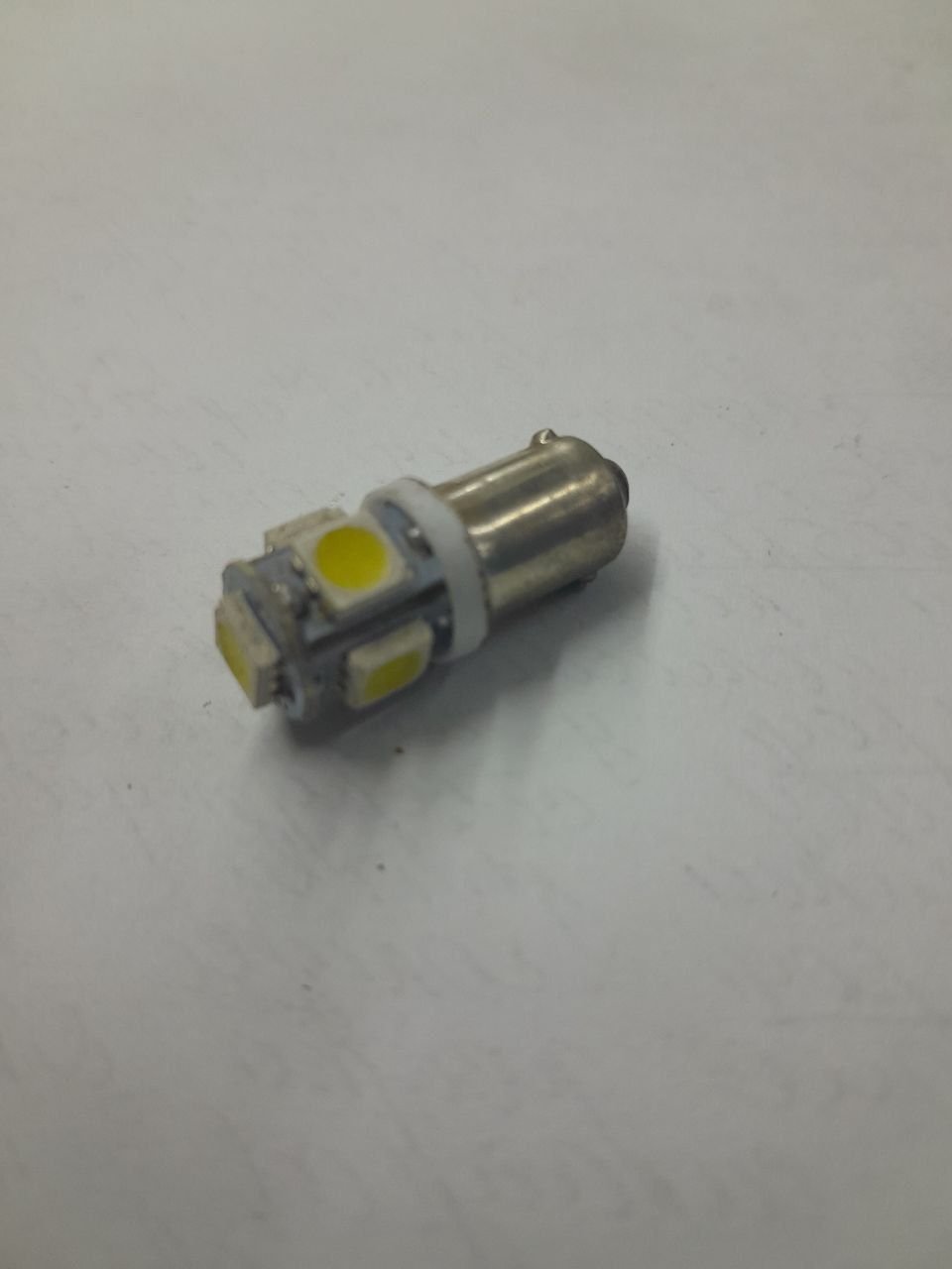 Лампа світлодіодна T4W (BA9S) 5SMD (5050) білий 24V*