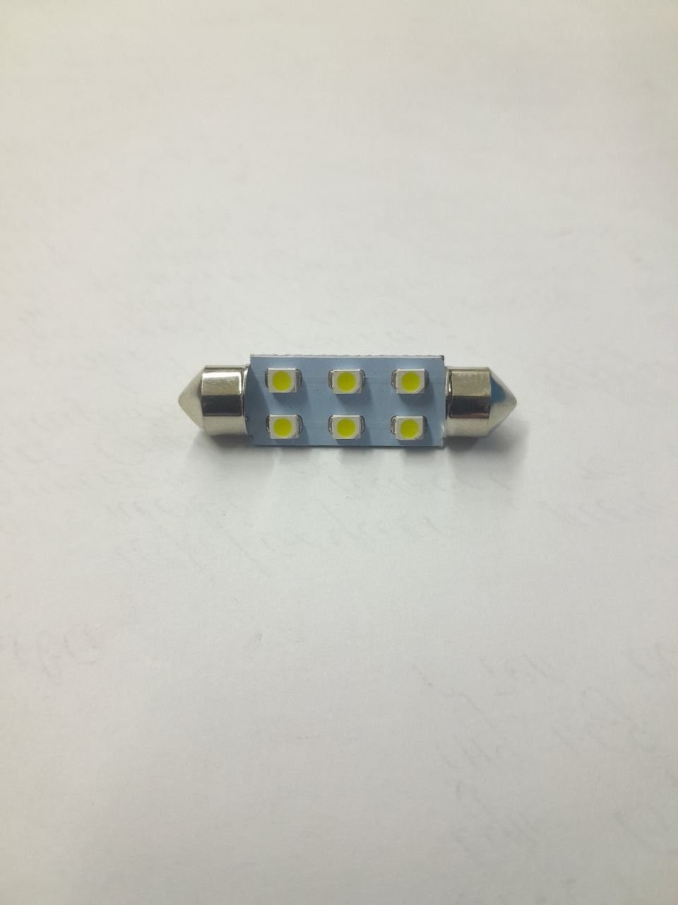 Лампа світлодіодна салону C10W 6SMD (3528) 41mm 24V*