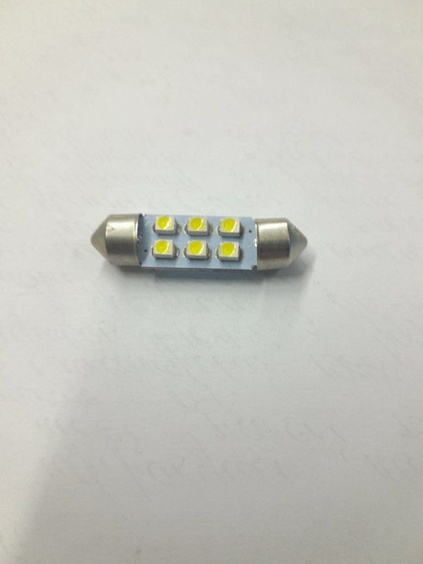 Лампа світлодіодна салону C5W 6SMD (3528) 36mm 24V*