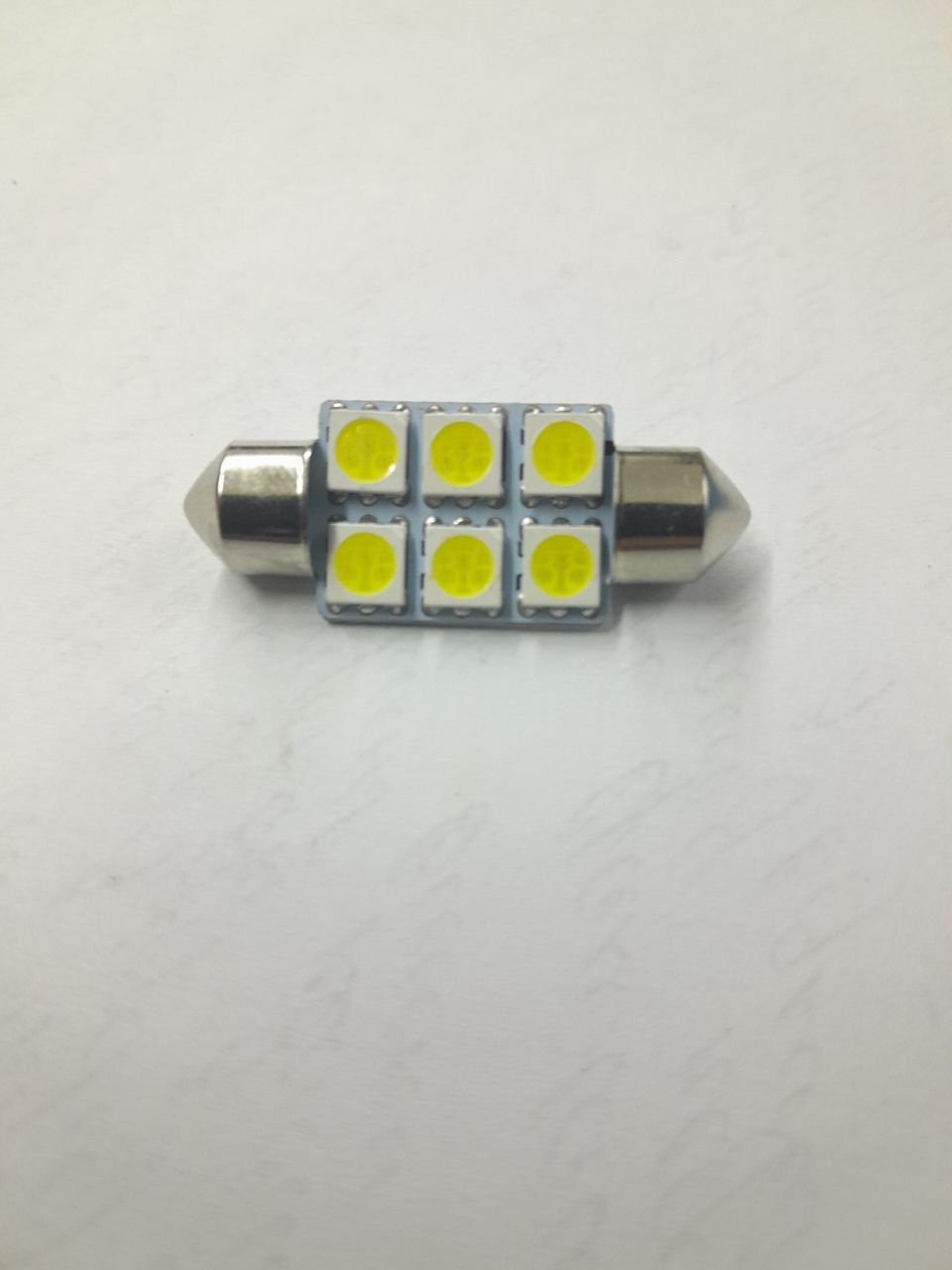 Лампа світлодіодна салону C5W 6SMD (5050) 36mm 24V*