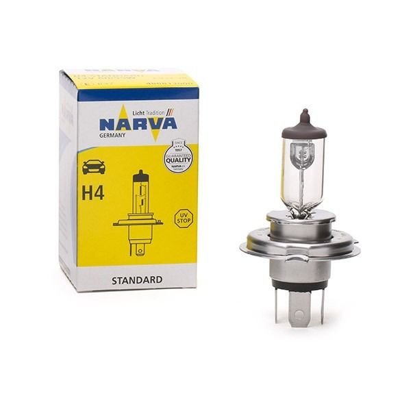 Лампа галогенна 12V Narva H4 60/55W P43T (48881)