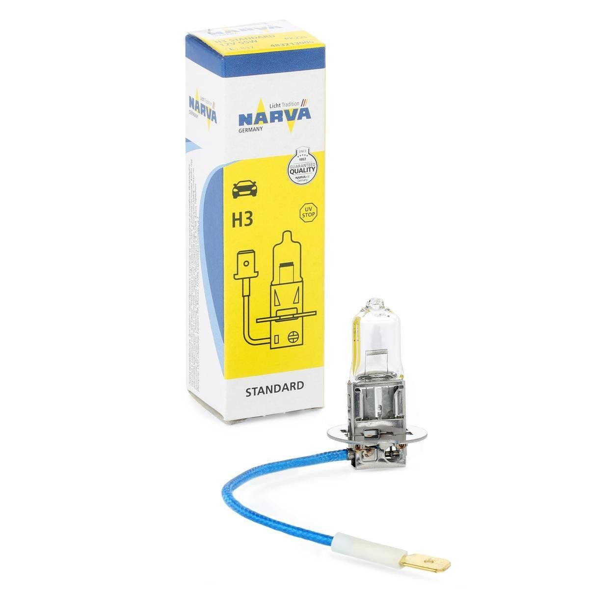 Лампа галогенна 12V Narva H3 55W PK22S (48321)