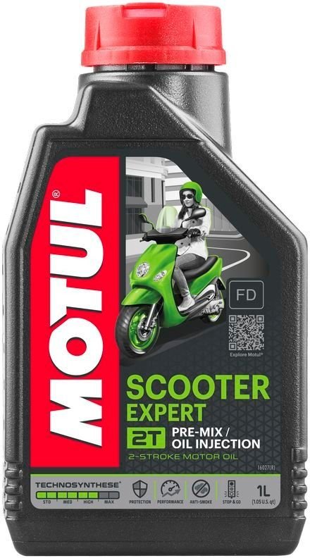 Олива для мототранспорту MOTUL Scooter Expert 2T 1L (105880)