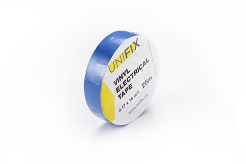 Ізострічка UNIFIX 0,17мм*18мм*25м Синя (ETU-25BL)