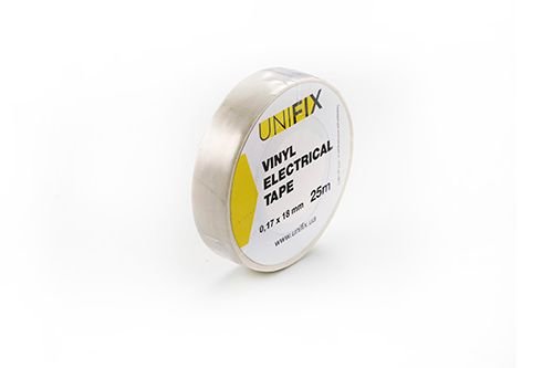 Ізострічка UNIFIX 0,17мм*18мм*20м Біла (ETU-20W)