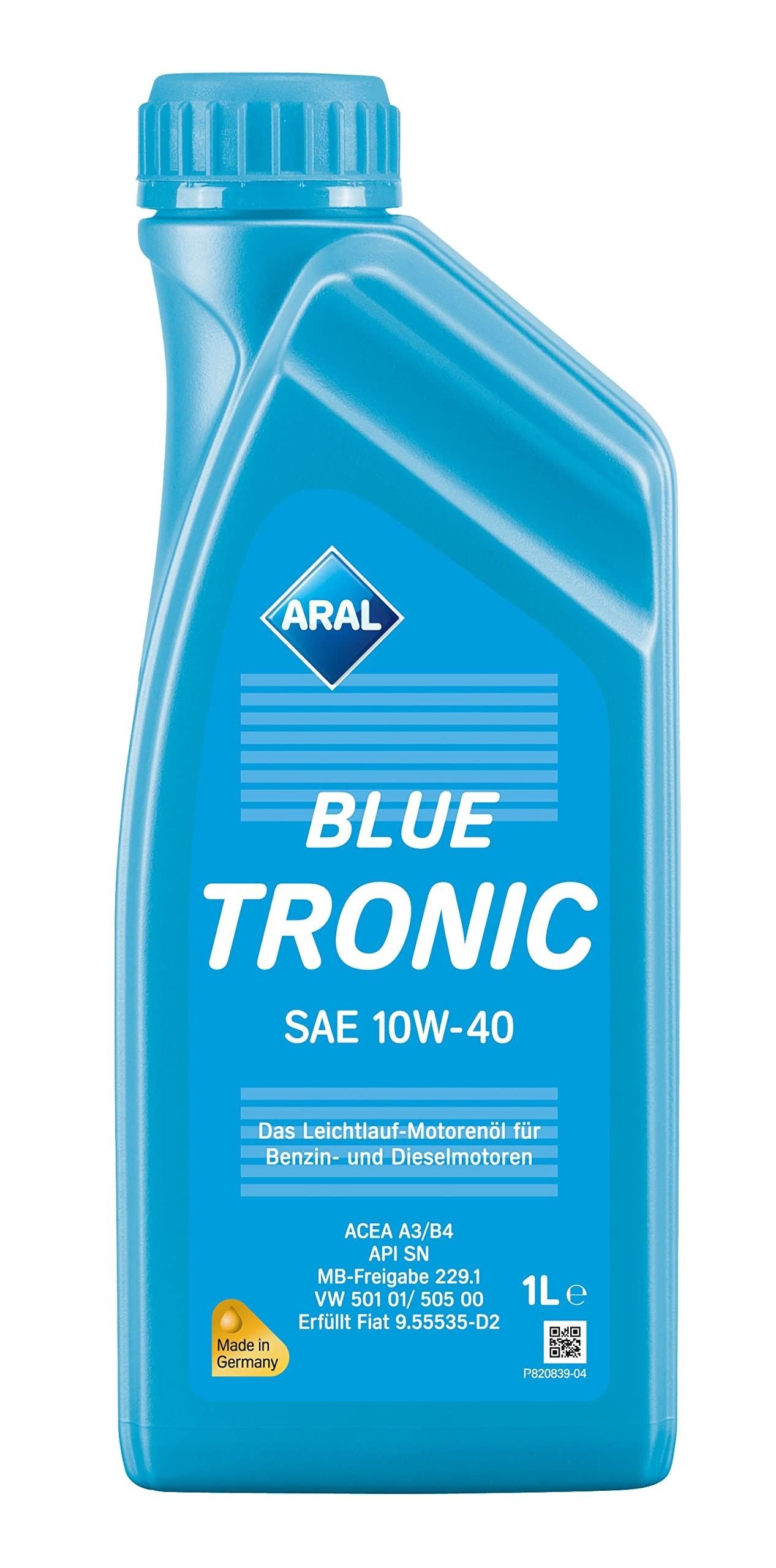 Моторна Олива Aral BlueTronic 10W-40 1L (14F736)