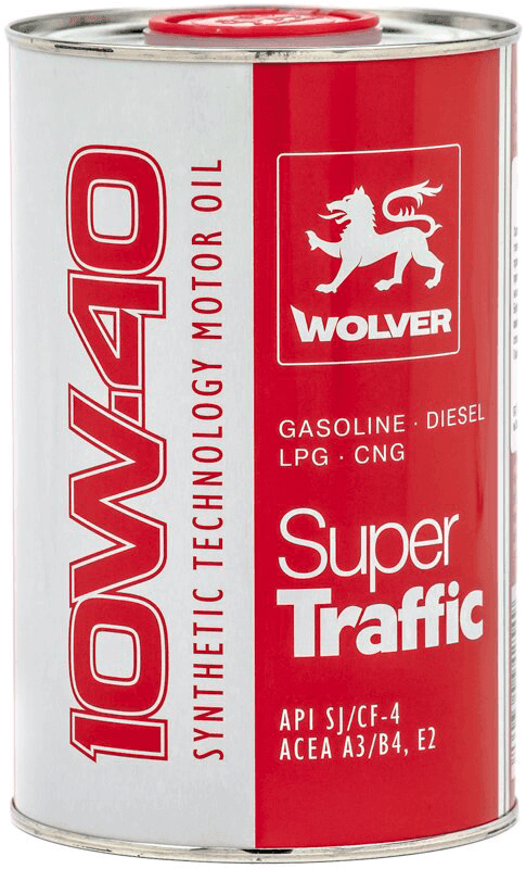 Моторна Олива WOLVER Super Traffic 10W-40 1L