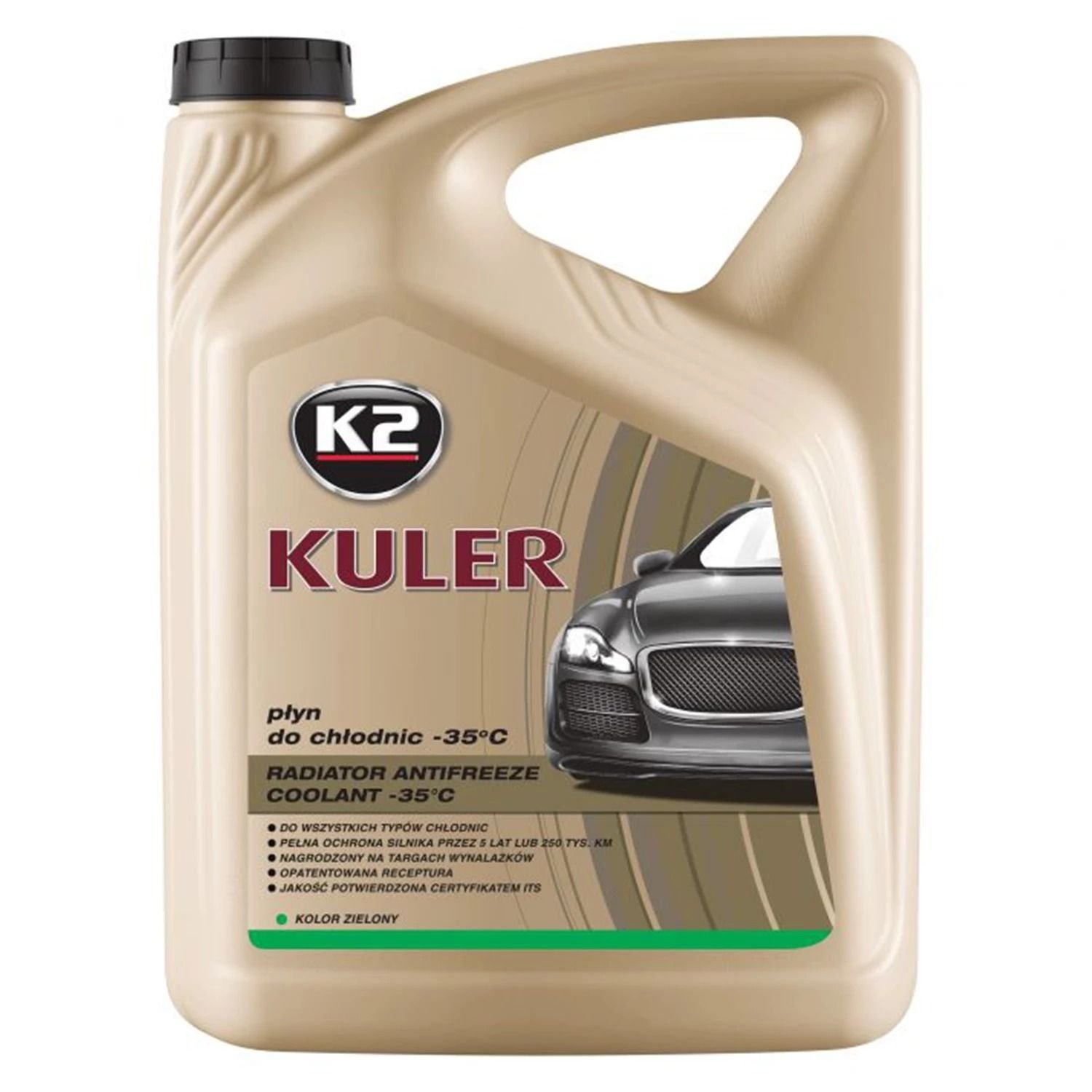 Антифриз K2 Kuler Long Life -35 °C G11 Зелений 5L (T205Z)