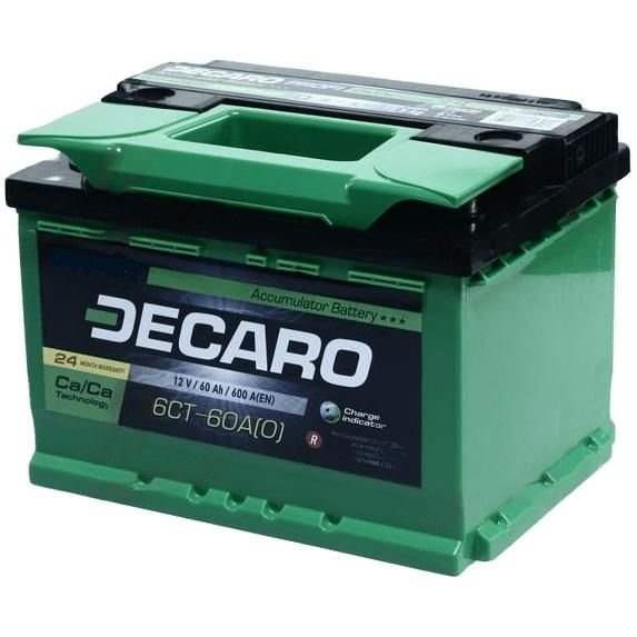 Акумулятор Decaro 60Ah -12v EN600 profi (6CT-60 A3 (1) PRO)