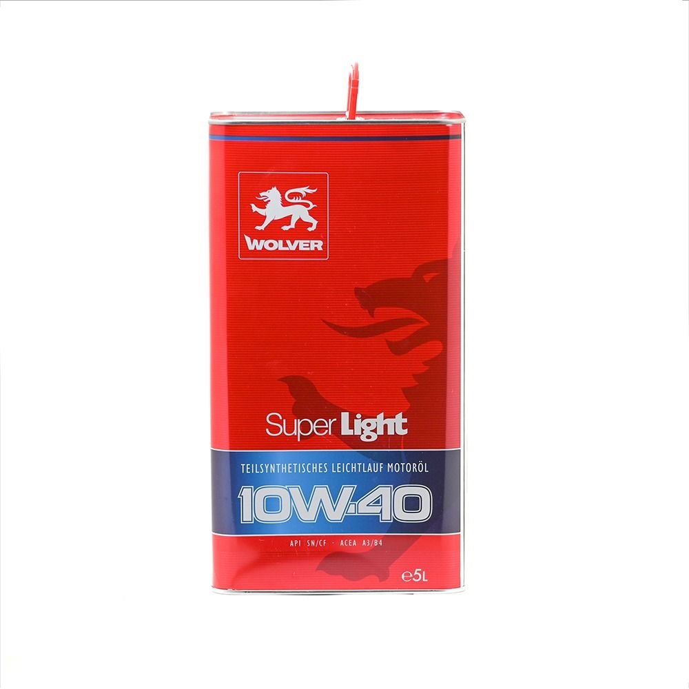 Моторна Олива WOLVER Super Light 10W-40 5L