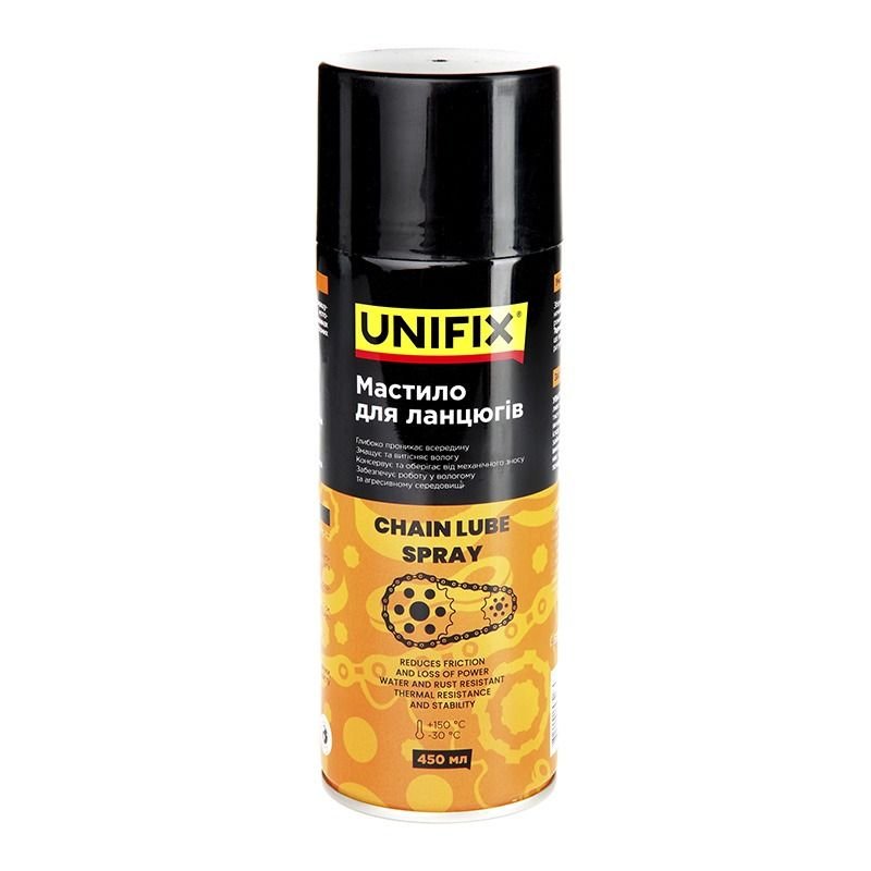 Мастило аерозольне UNIFIX Для ланцюгів 450ml (951347)