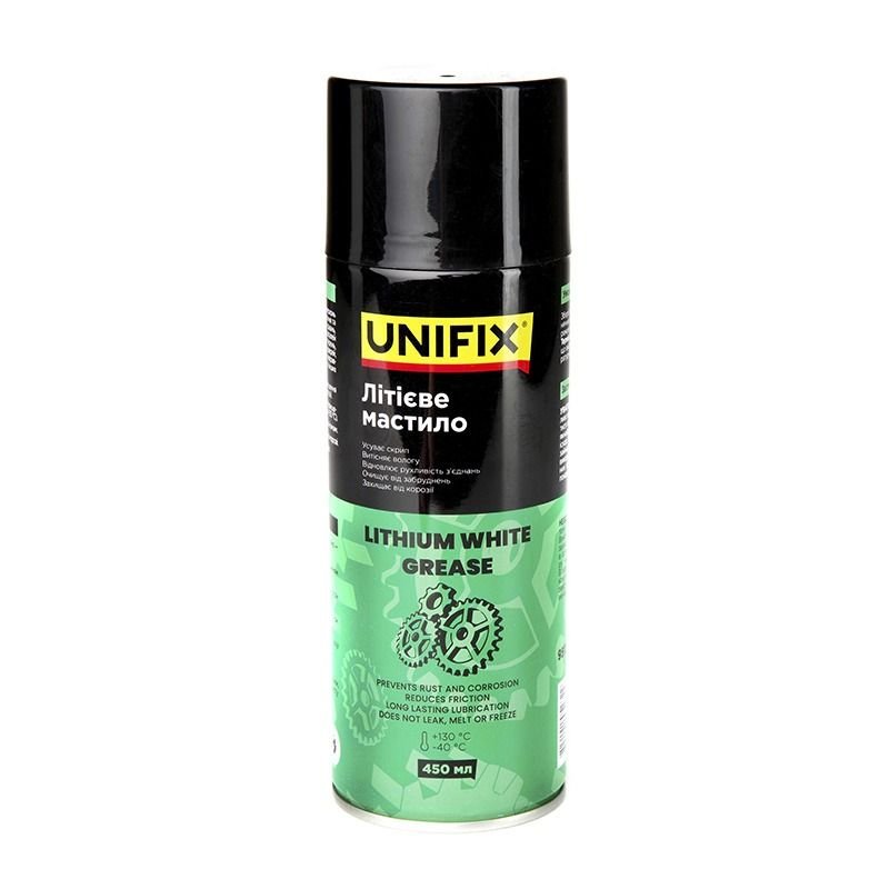 Мастило аерозольне UNIFIX Літієве 450ml (951349)