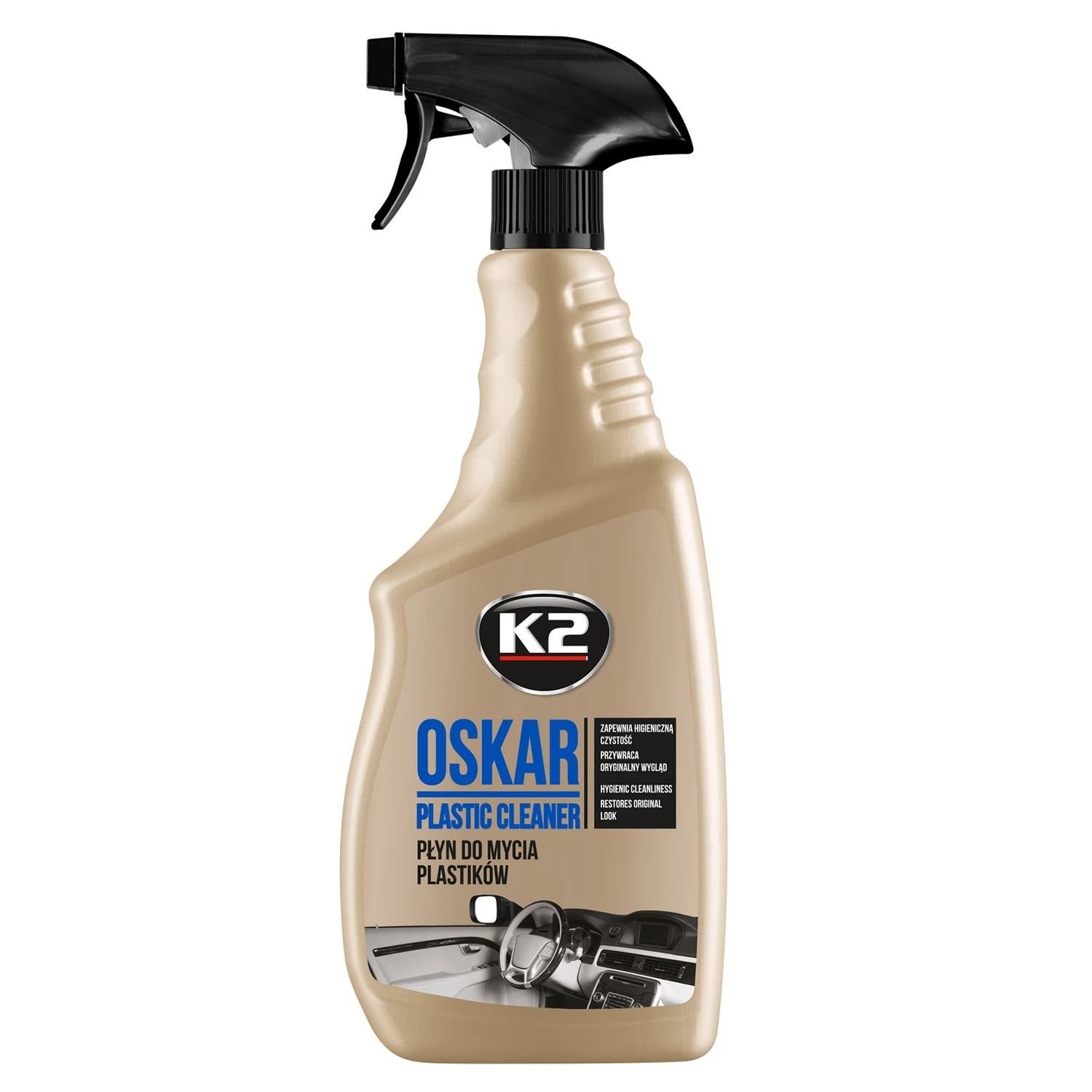 Поліроль для пластику K2 Oskar Plastic Cleaner 750ml (K217M1)